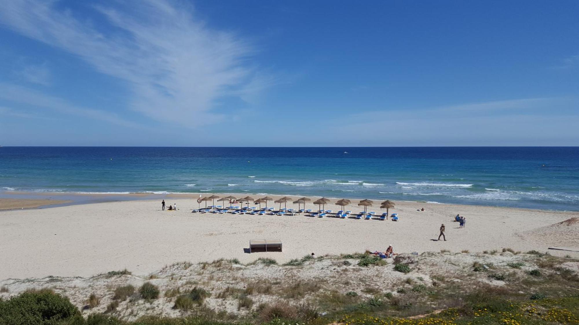 Sea View Apartment Beach Front Punta Prima Торрев'єха Екстер'єр фото